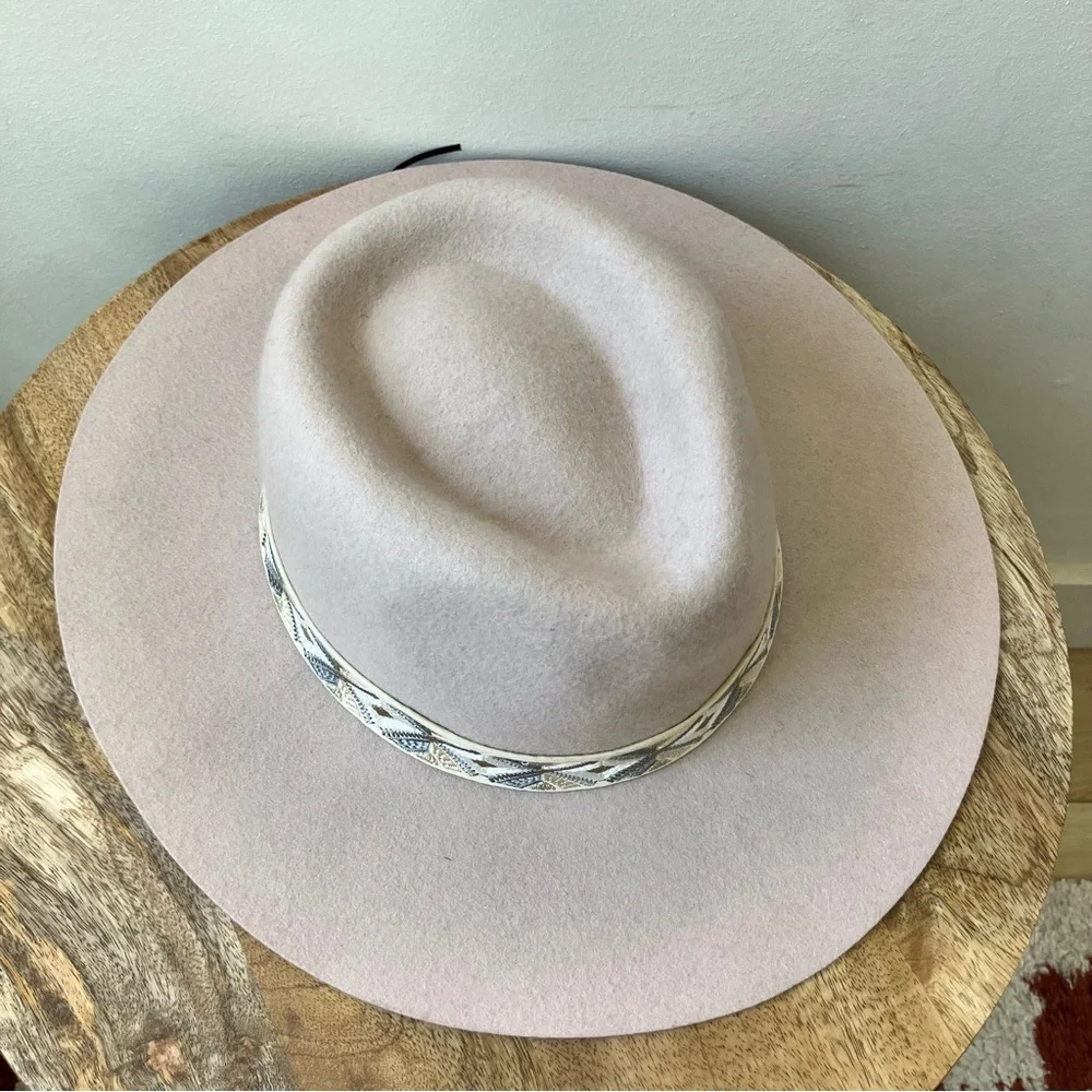 Lucky Brand | Wool Wide Brim Boho Western Hat